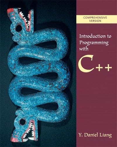 Introduction to programming with C++ Cover