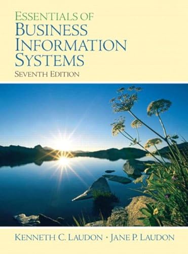 Essentials of Business Information Systems (7th Edition) Cover