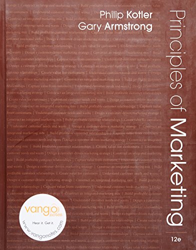 Principles of Marketing (12th Edition) (Principles of Marketing) Cover