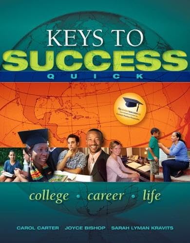 Keys to success quick! Cover
