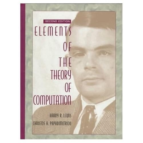 Elements of the theory of computation Cover
