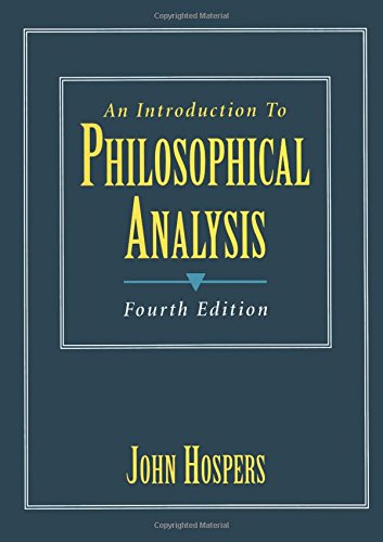 An Introduction to Philosophical Analysis, Fourth Edition Cover