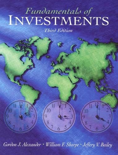 Fundamentals of Investments (3rd Edition) Cover