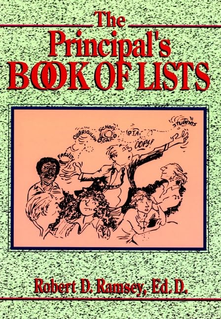 The Principal's Book of Lists (J-B Ed: Book of Lists) Cover