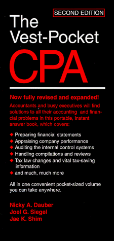 The vest-pocket CPA Cover