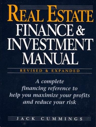 Real estate finance & investment manual Cover