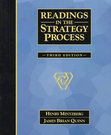 Readings in the strategy process Cover