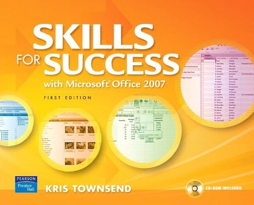 Skills for success with Microsoft Office 2007 ® Cover