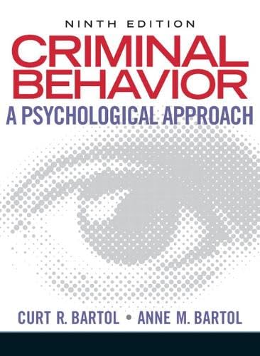 Criminal behavior Cover