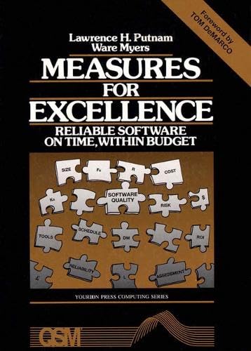 Measures for excellence Cover