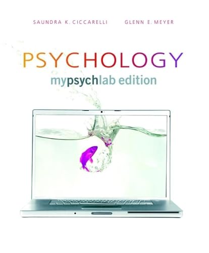 Psychology MyLab Edition Cover