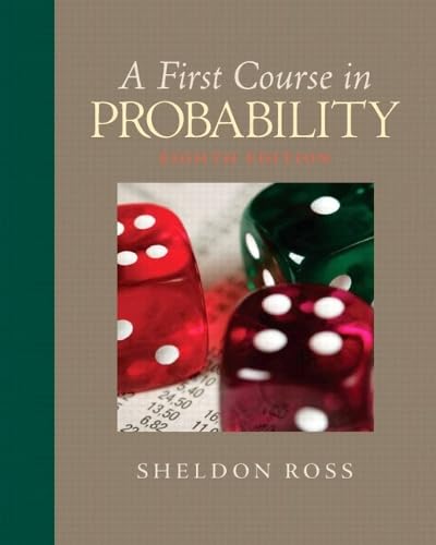 A First Course in Probability (8th Edition) Cover