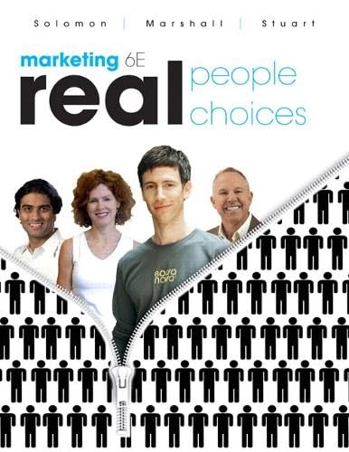Marketing: Real People, Real Choices Cover