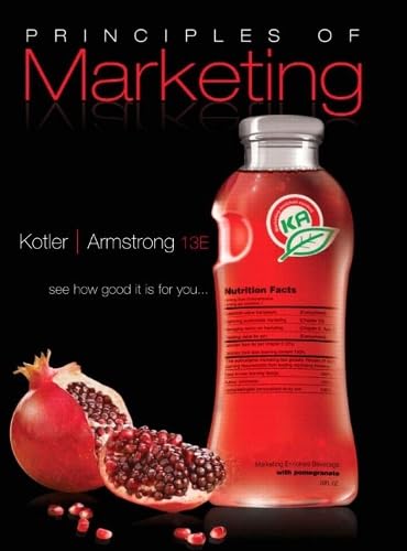 Principles of marketing Cover