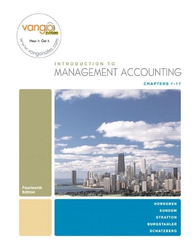 Introduction to management accounting Cover