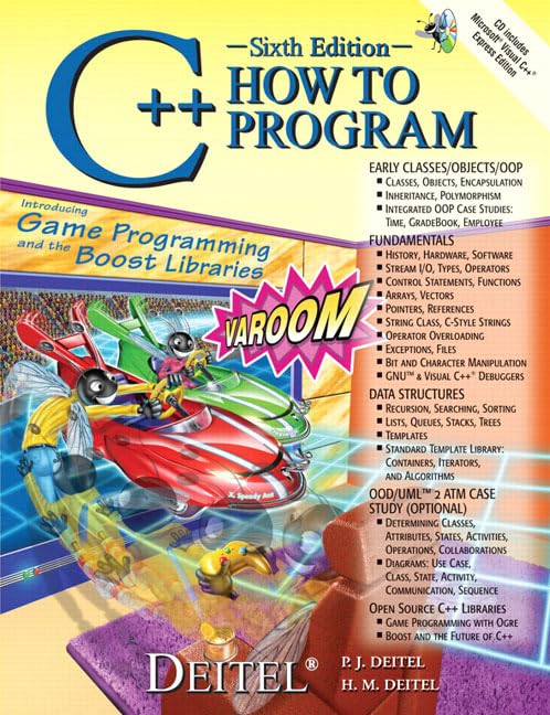 C++ how to program Cover