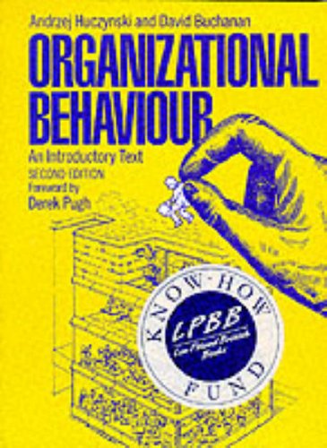 Organisational Behaviour Cover
