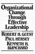 Organizational change through effective leadership Cover