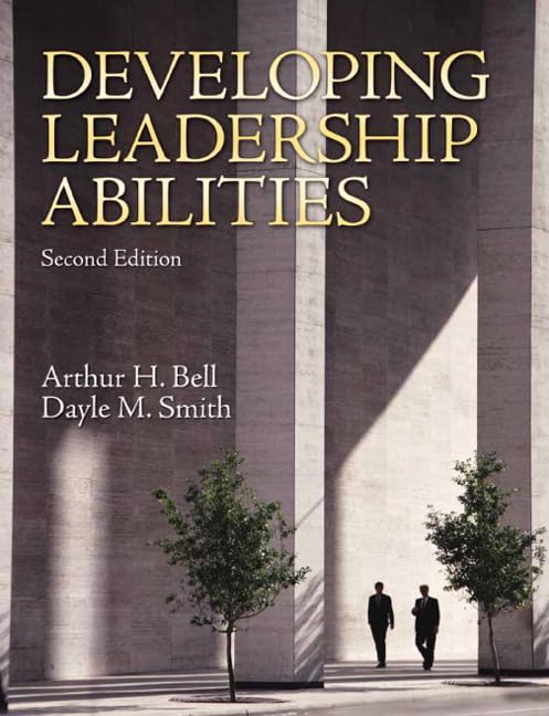 Developing leadership abilities Cover