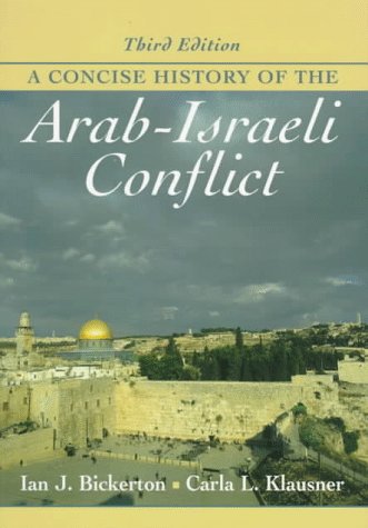 A concise history of the Arab-Israeli conflict Cover