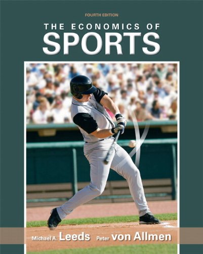 The economics of sports Cover