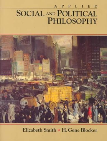 Applied social and political philosophy Cover