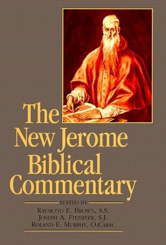 The New Jerome biblical commentary Cover