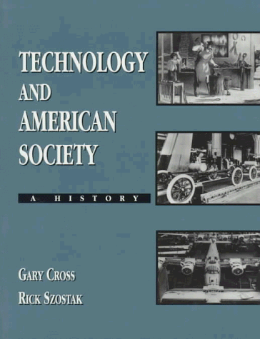 Technology and American society Cover
