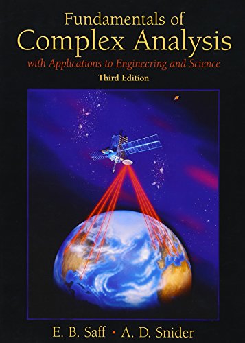 Fundamentals of complex analysis with applications to engineering and science Cover