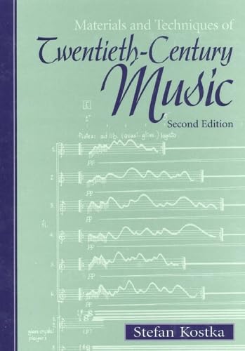 Materials and techniques of twentieth-century music Cover