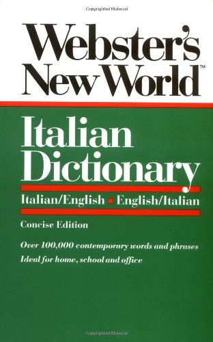 Webster's new world Italian dictionary Cover