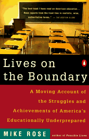 Lives on the boundary Cover