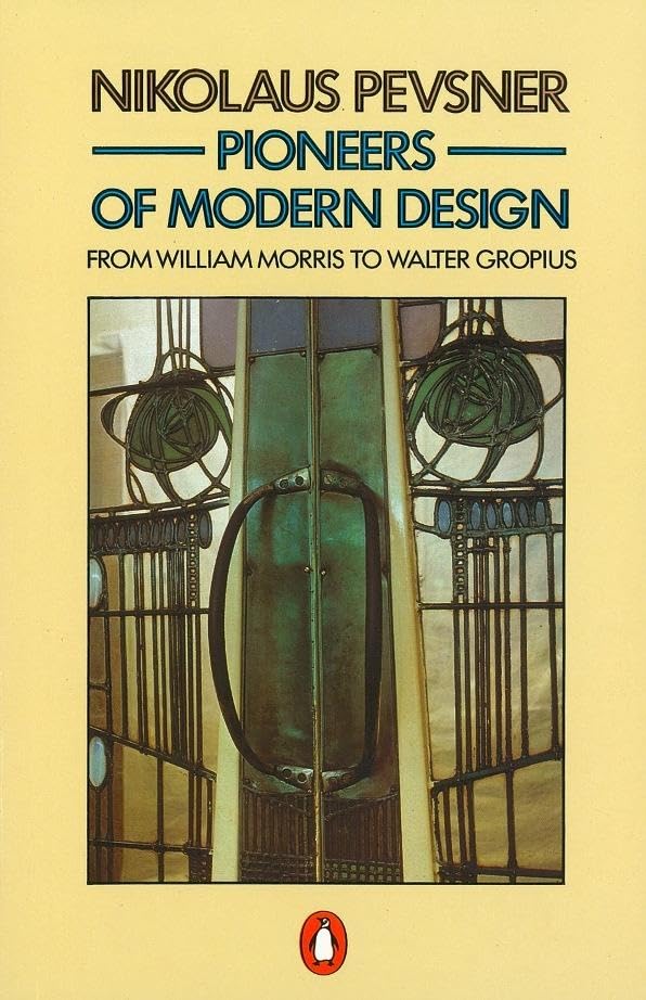 Pioneers of modern design Cover