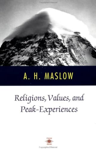 Religions, Values, and Peak Experiences Cover