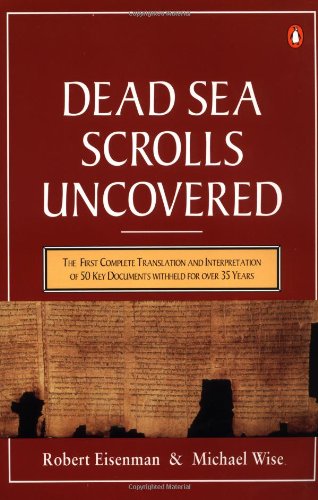 The Dead Sea scrolls uncovered Cover