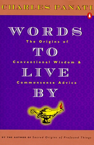 Words to live by Cover