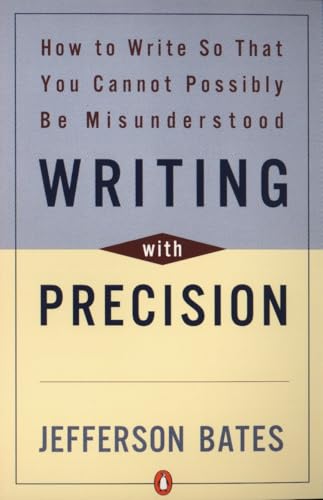 Writing with precision Cover