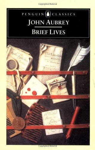 Brief lives Cover