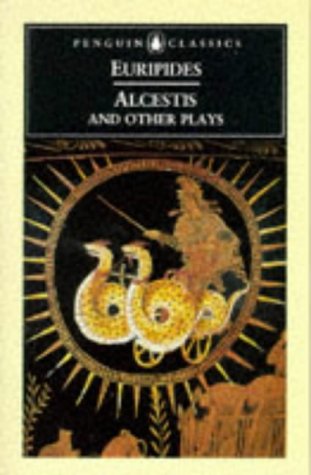 Alcestis and other plays Cover