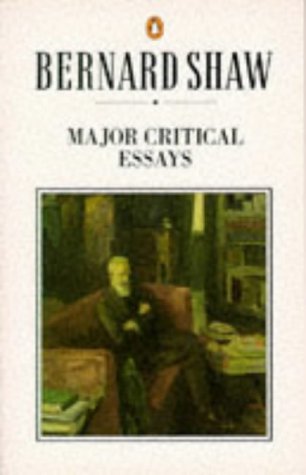 Major critical essays Cover