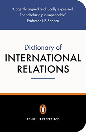 The Penguin dictionary of international relations Cover