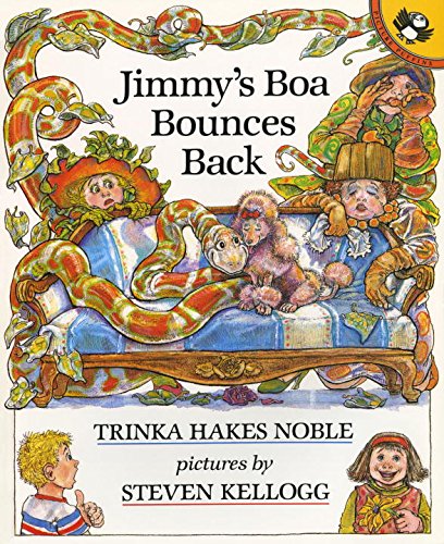 Jimmy's Boa Bounces Back (Picture Puffin Books) Cover