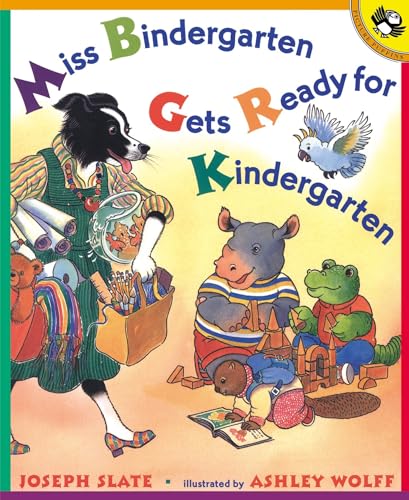 Miss Bindergarten Gets Ready for Kindergarten (Miss Bindergarten Books) Cover