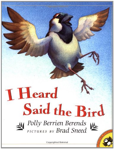 I Heard Said the Bird Cover