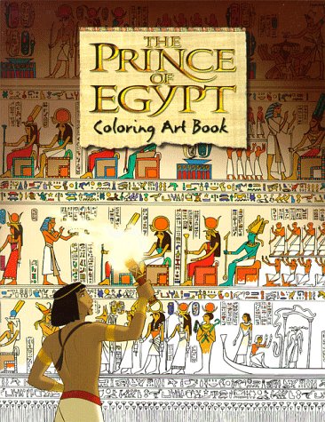 The Prince of Egypt Coloring Art Book (Prince of Egypt) Cover