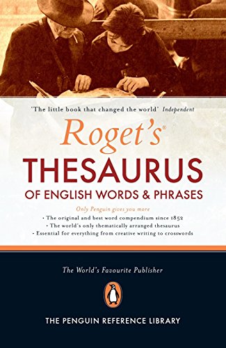 Roget's thesaurus of English words and phrases Cover