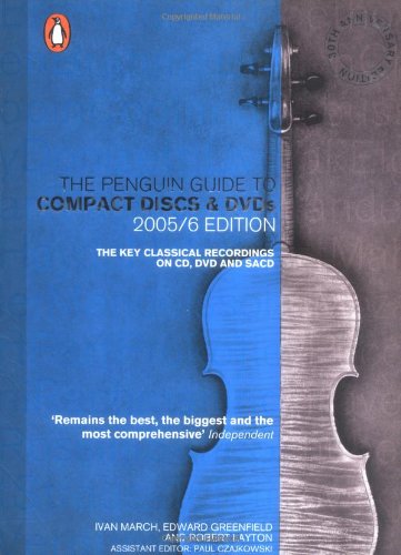 The Penguin guide to compact discs and DVDs Cover