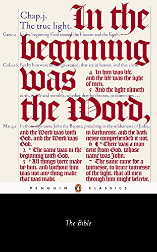 The Bible (Penguin Classics) Cover