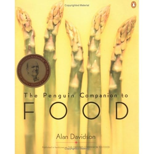 The Penguin companion to food Cover