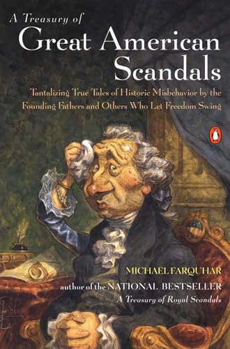 A treasury of great American scandals Cover